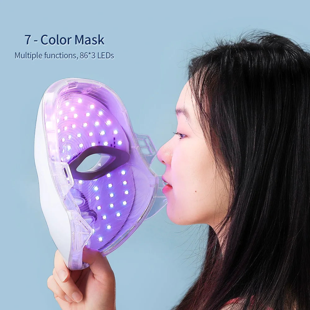Masque LED Luminothérapie Visage & Cou