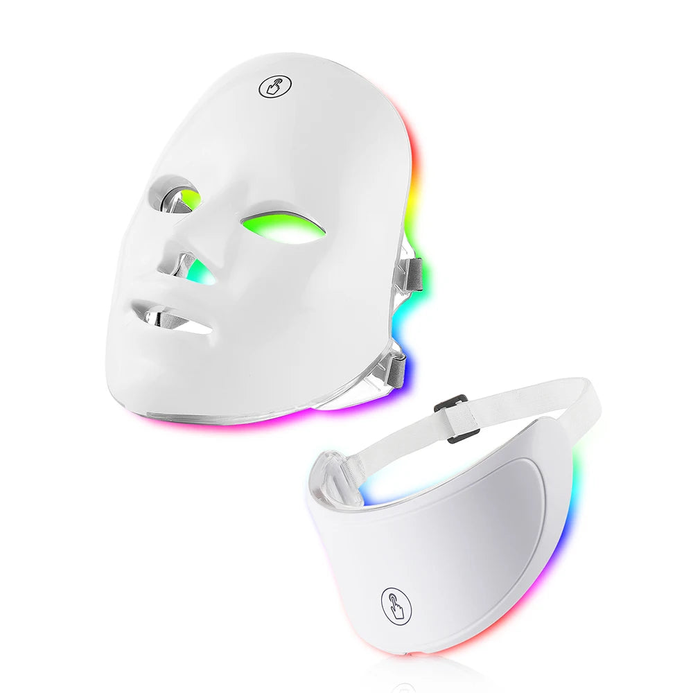 Masque LED Luminothérapie Visage & Cou