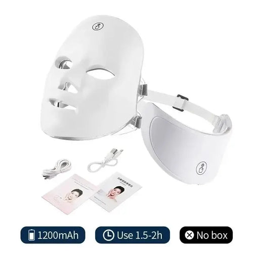 Masque LED Luminothérapie Visage & Cou